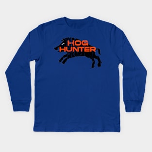 HOG HUNTER Kids Long Sleeve T-Shirt